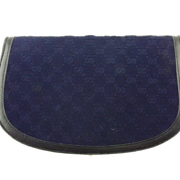 GUCCI Long Wallet Micro GG Canvas x Leather Authentic - Picture 3 of 11